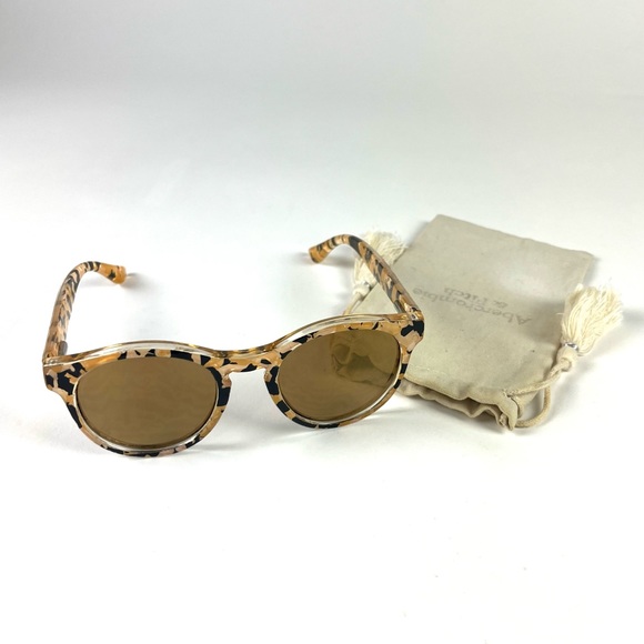 Abercrombie & Fitch Tortoise Shell Round Sunglasses - Picture 2 of 9